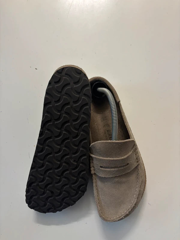 BIRKENSTOCK NAPLES "SUEDE LEATHER TAUPE" 41 EU